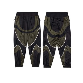 W Nike ISPA Utility Pants 機能工裝長褲 綠黑拼接 DB7581-045【SPLY】