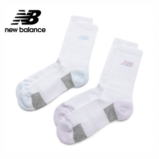 【New Balance】 NB 棉質長襪 中性 白色 LAS51352AS2