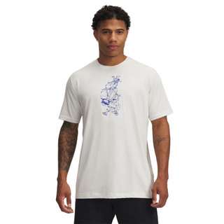 【UNDER ARMOUR】UA 男 60/40S Golf Caddy 短袖T-Shirt 1390183-117