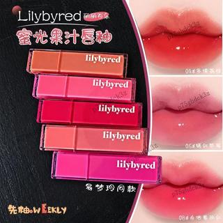 lilybyred麗麗百樂蜜光果汁唇釉水光鏡面清透唇彩唇蜜顯色口紅