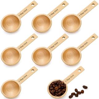 15ml coffee measuring spoon, solid wood measuring spoon, Jap