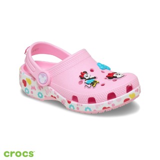 Crocs卡駱馳 (童鞋) 米老鼠(米妮)聯名經典系列克駱格 (小童)-210894-90H