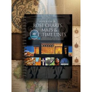 天天免運❣️彩色線圈本10週年紀念版ROSE BOOK OF MAPS&TIME LINES
