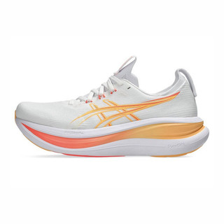 Asics 亞瑟士 GEL-Nimbus 28 1012B899-102 女 慢跑鞋 緩衝 曙光系列 跑鞋 白橘