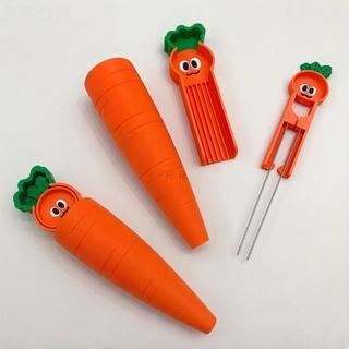 上新✨拼豆好物🧩胡蘿蔔造型拼豆套裝雙針拼豆筆拼豆鏟兒童 DIY 手工專用輔助工具