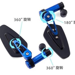 🔥新品下殺🔥及車後視鏡改裝鋁合金 機車小牛小龜王酷奇勁戰三代目摺疊反光鏡 機車配件 機車改裝