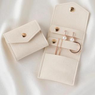 Fashionable Soft Microfiber Leather Jewelry Bag Mini Bag Jew