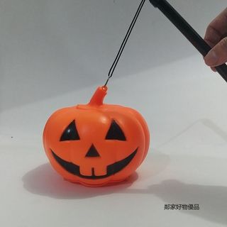 現款免運 萬聖節南瓜燈音樂南瓜燈萬聖節兒童手提發光南瓜燈籠幼兒園禮物節慶裝扮道具 萬聖節南瓜燈