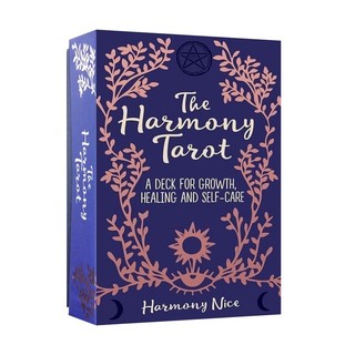 和睦塔羅牌,贈中文翻譯｜The Harmony Tarot,自然界和魔幻界的元素威卡奧秘【左西購物網】