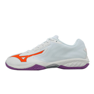 Mizuno 美津濃 羽球鞋 Wave Claw EL 2 男鞋 女鞋 寬楦 白 緩衝 抓地 71GA2583-91