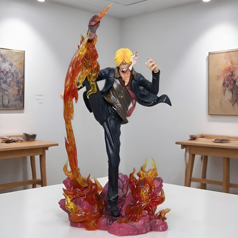 ✨臺灣發貨✨海賊王 WIFI 山治 草帽團三戰力 惡魔風腳山治 模型手辦動漫擺件