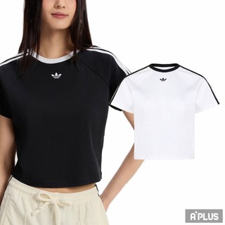 ADIDAS 女 BABY TEE W 短版 短袖上衣 - KT7793 KT7794