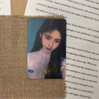 台灣出貨🔥便宜🔥鞠婧禕精彩ok雜誌隱藏卡 親繪卡背自拍 隱藏橘