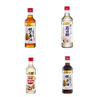 十全 純正香油305ml 頂上純麻油305ml 壽司醋500ml 味醂調味料300ml 十全特好食品【Z763】