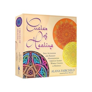 曼陀羅療癒卡,贈中文翻譯｜Circles of Healing，直接與你的更高意識對話【左西】