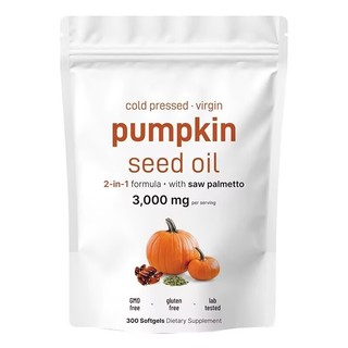熱銷爆款180粒/300粒南瓜籽油軟膠囊pumpkin seed oil -甄選好品呀！