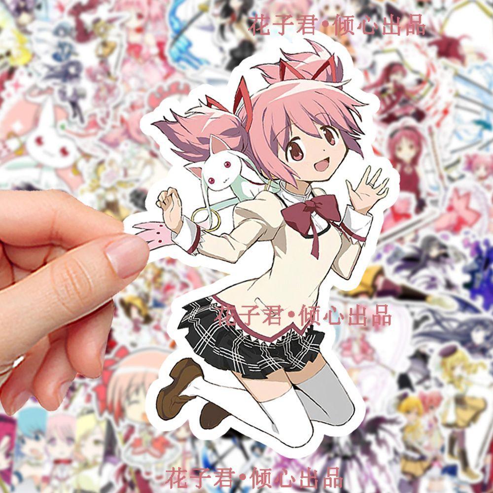 ✨臺灣出貨✨魔法少女小圓 周邊 魔法少女小圓貼紙 裝飾貼紙 手賬素材貼 筆記本貼畫 鹿目圓貼紙 鹿目圓貼紙 曉美焰貼畫