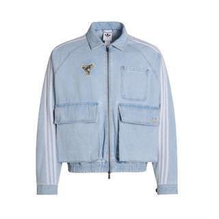 ADIDAS 男 DENIM JACKET 牛仔外套-KX4824