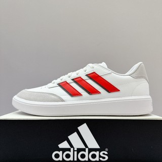 ADIDAS COURTBLOCK 男款 休閒鞋 板鞋 舒適 穿搭 紅白 IH4713