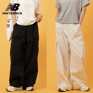 【New Balance】 NB 平織工作長褲 女性 黑色/杏色 (AWP53504BK/AWP53504LIN)