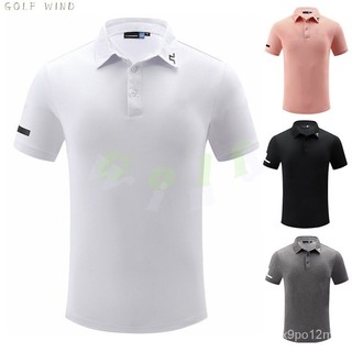 高爾夫 男裝夏季短袖Polo衫透氣快乾寬鬆球衣T恤golf彈力上衣 高爾夫休閒男裝 戶外運動男裝【Golf Wind】