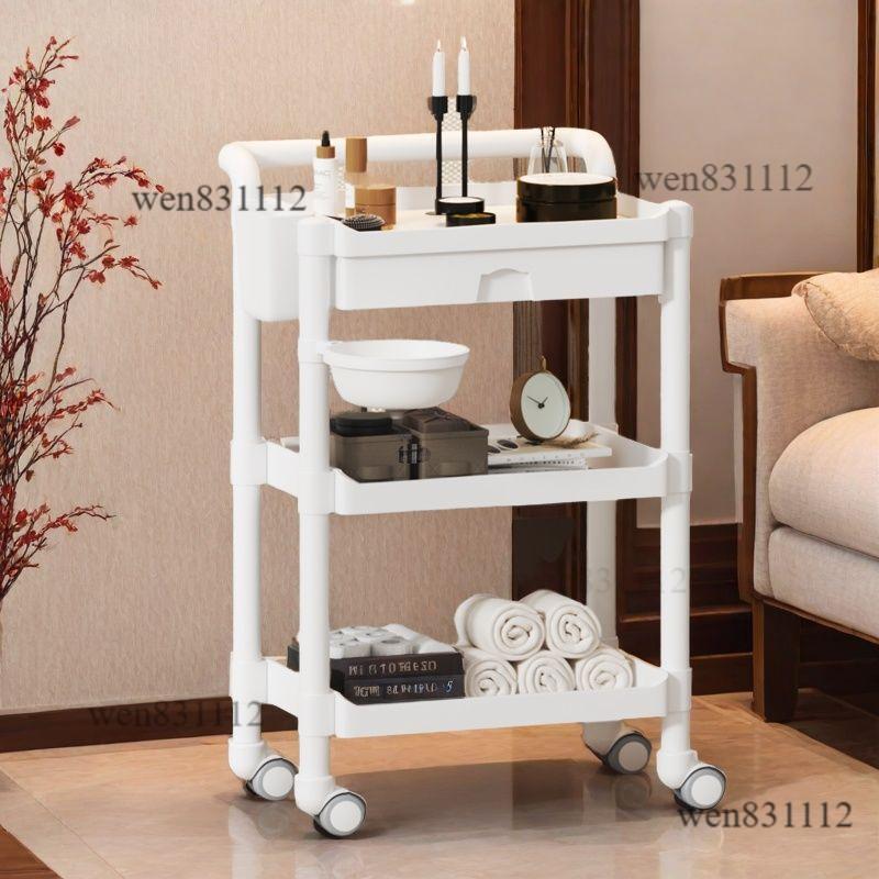 【批發/含稅】美容推車美容院專用小推車紋繡多功能推車移動收納美甲美髮工具車