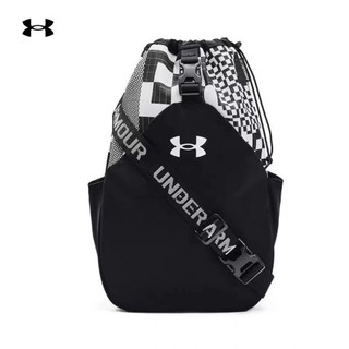 柒選精品｜ Under Armour 斜背包安德瑪 男士通勤包 大容量 戶外專屬 旅行包黑色