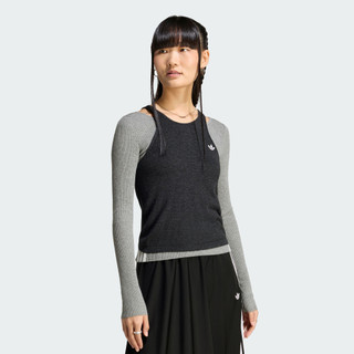 adidas 3S DELUXE 長袖上衣 女 - Originals LE9666 官方直營