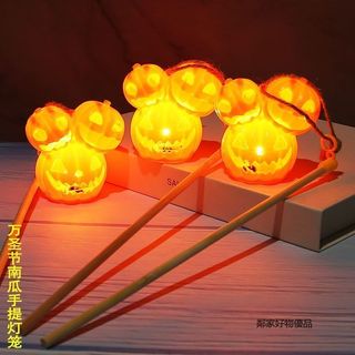 現款免運 萬聖節南瓜燈萬聖節道具發光南瓜燈手提小夜燈酒吧派對活動場景裝飾氣氛圍佈置 萬聖節南瓜燈