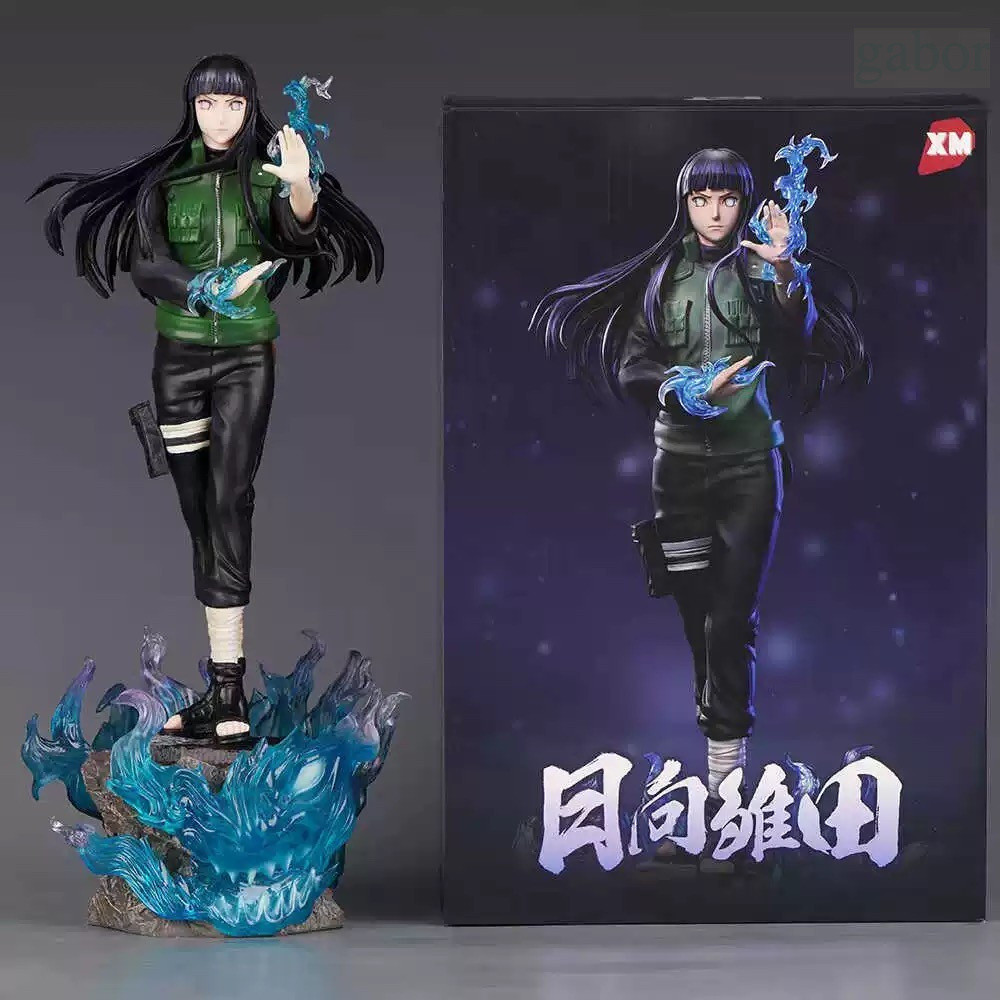 清倉【火影忍者】忍者 巨浪 門神 雙獅 雛田 日向 雛田 雕像 32CM