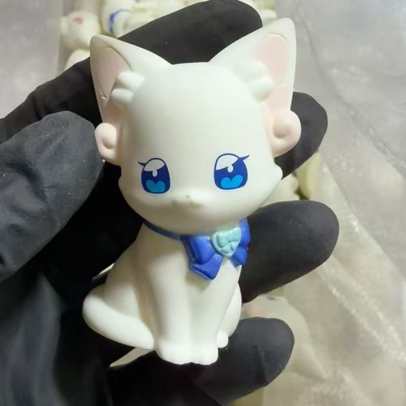正版散貨美妙寵物光之美少女貓屋敷雪小雪貓咪可愛擺件手辦公仔（高雄發貨）