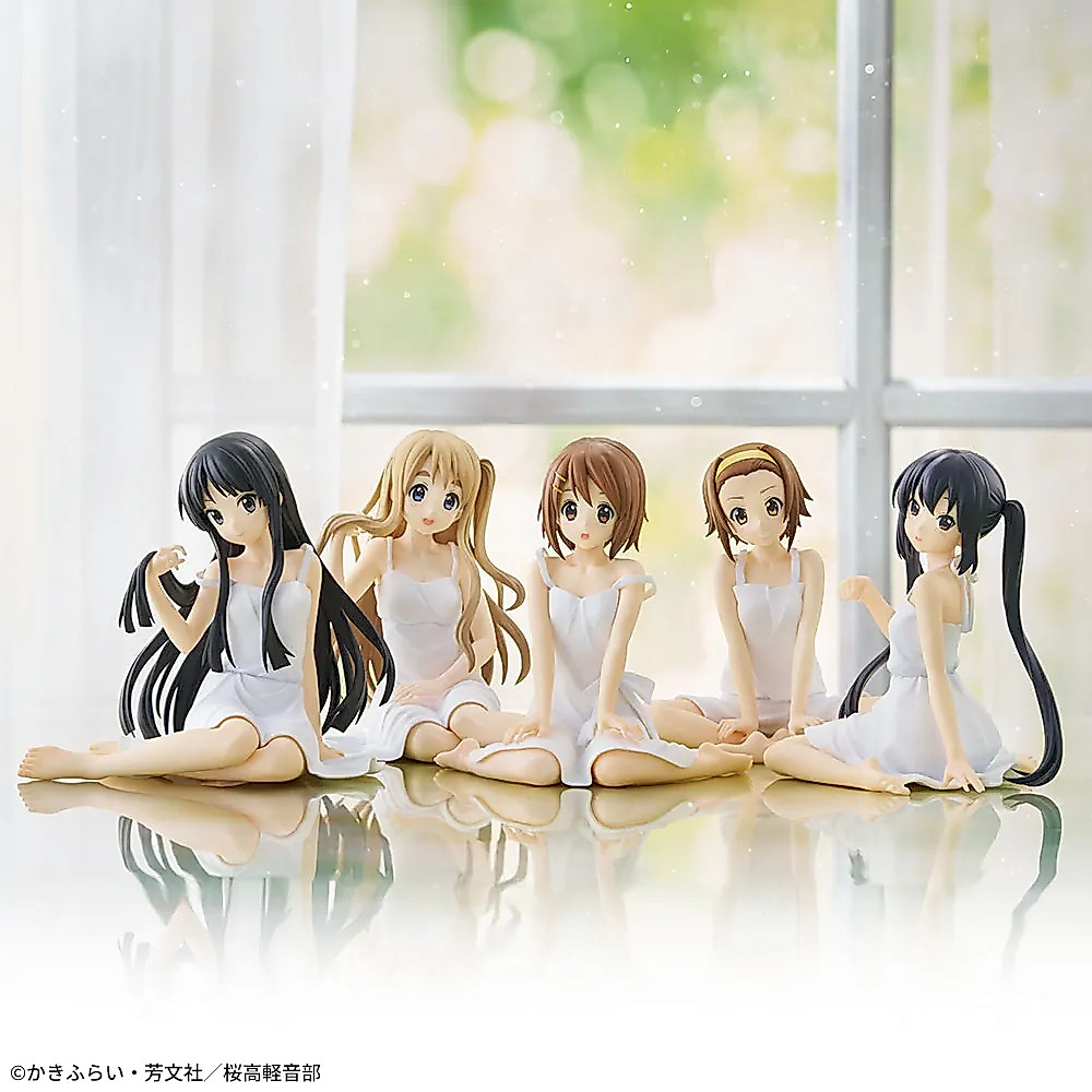 🌀日版客🌀 日版 K-ON 輕音部 Yumemirize 中野梓 秋山澪 平澤唯 田井中律 琴吹紬 SEGA 景品 公仔