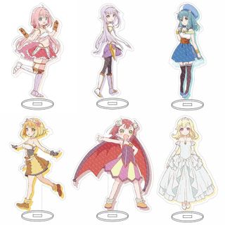『えんどろ〜！』Endro 週邊 ENDRO~!動漫週邊立牌尤夏塞拉法伊梅亞克力二次元擺件生日小禮物 DCM8