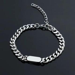 Titanium steel non-fading necklace, Cuban chain, cool and ne