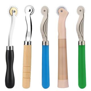 Needle tracing wheel, line tracing wheel, tracing tool, tail