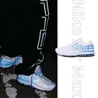 Supreme x Nike Air Max 2001白底藍漸層 聯名 藍色 反光 男鞋IM7412-100【SPLY】