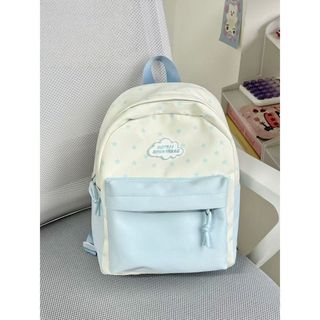 🎒女生後背包 韓系書包 輕便雙肩包 學生背包 星星小背包 大容量後背包 百搭休閒背包 通勤背包 國高中生書包 女生包包