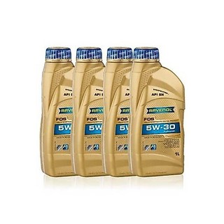 RAVENOL漢諾威FOS 5W-30 全合成節能機油(4入組) 總代理公司貨