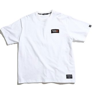 UNDER PEACE 26SS RACING TEAM PATCH / TEE 車隊標誌 短T (白色) 化學原宿