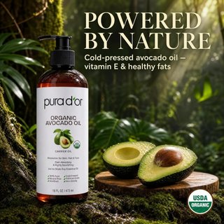 美國製 有機酪梨油 473ml 冷壓初榨鱷梨油 有機認證牛油果油 純淨無新增 未精製 DIY原料 基底油 原裝