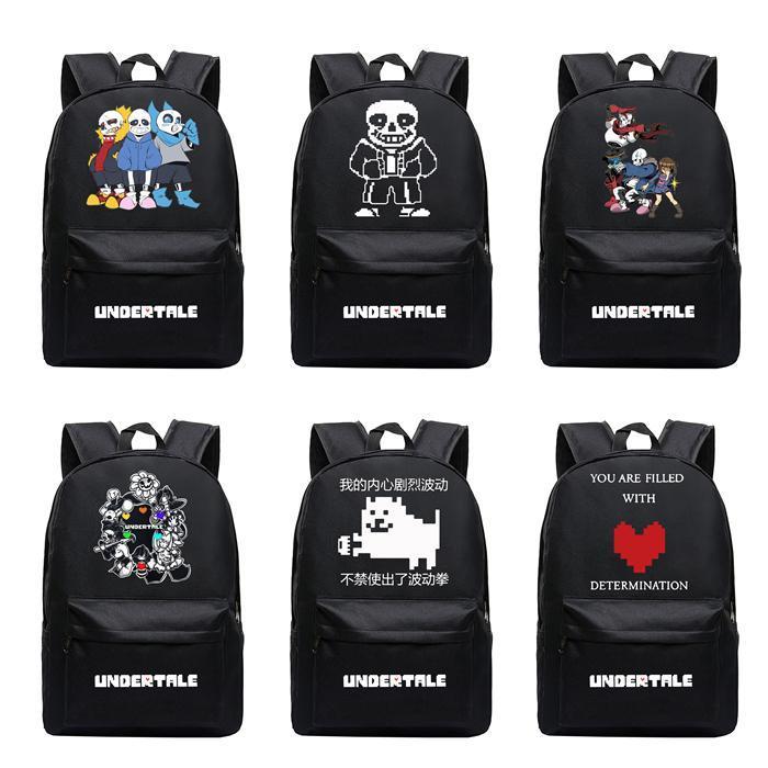 Mad dummy UNDERTALE Mettaton 大容量卡通雙肩包戶外旅行包多功能包