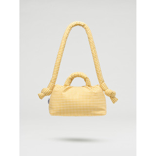 西班牙ÖLEND空氣斜背包/ Mini Ona Soft Bag/ 迷你/ 黃方格 eslite誠品