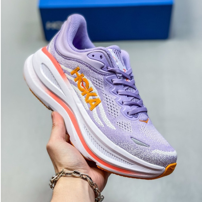 TOP HOKA Bondi 9 輕便透氣跑鞋-耐磨防震運動鞋FAUC