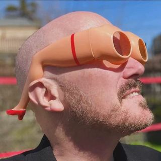 Sunglasses新腿部和臀部太陽鏡聖誕節萬聖節搞怪眼鏡舞臺演出