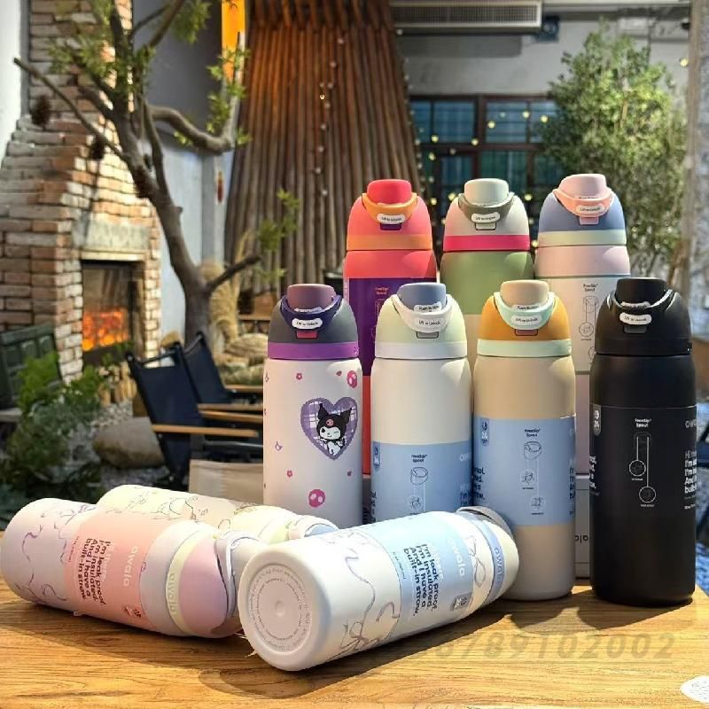 【店家嚴選】owala freesip 24OZ 32OZ 40OZ 不鏽鋼 帶吸管 保溫杯 水杯 車載杯 水壺 保溫杯