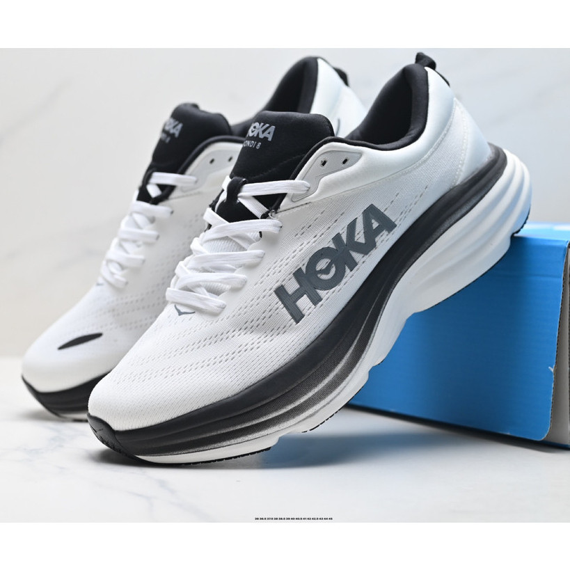 TOP HOKA Bondi 8 馬拉松賽車跑鞋-時尚防滑男女鞋 CNFG