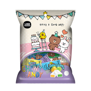 LINE FRIENDS水果嚼嚼糖/ 芒果+蘋果/ 80g eslite誠品