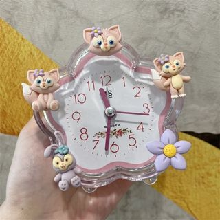 免運🎁三麗鷗 Hello Kitty 立體公仔鬧鐘 卡通鬧鐘 交換禮物 造型鬧鐘 兒童鬧鐘帶夜燈可愛小學生男女孩起床強