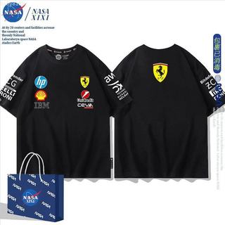 2026 f1賽車服 紅牛車隊 Red Bull Racing f1一級方程式賽車 水洗短T 美式 水洗 短袖t恤 純棉