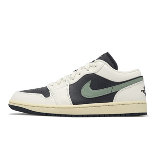 Nike 休閒鞋 Wmns Air Jordan 1 Low 女鞋 米白 綠 AJ1 [ACS] DC0774-001
